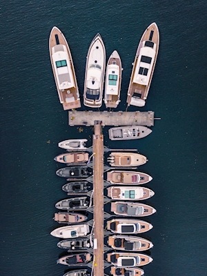 Der Bootsanleger in Djurgårdsbron