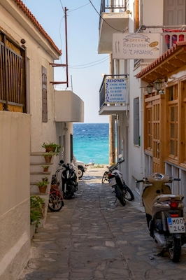 Alley en Grèce