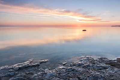 Sunrise over the sea, Gotland