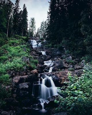 Waterfall of Västanå