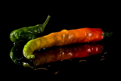 Chili - Grønn til rød