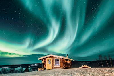 Northern Lights iin Lapland