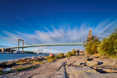 A ponte de Älvsborg!