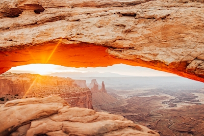 Mesa Arch, kanjonit