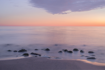 Pôr-do-sol em Gotland 