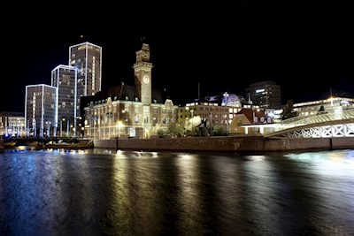 Malmö City at night 