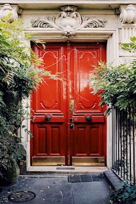 Czerwone drzwi