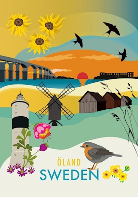 Affiche de la ville ÖLAND