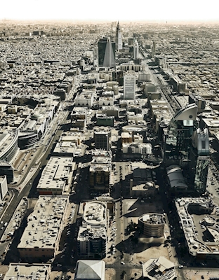 Het centrum van Riyad