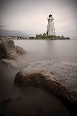 The lighthouse in Karlsborg