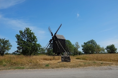 Moinho de vento em Öland