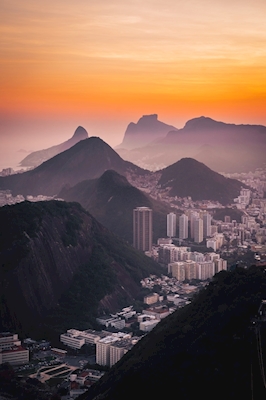 Dusk in Rio