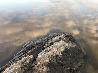Moln i Vågsjön