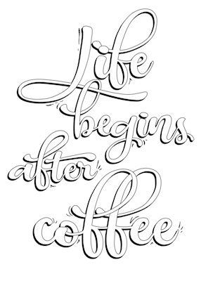 Livet begynner etter kaffe