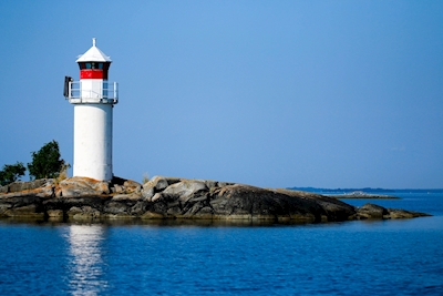 The lighthouse on the island