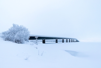 Vallsundsbron - Vintertid