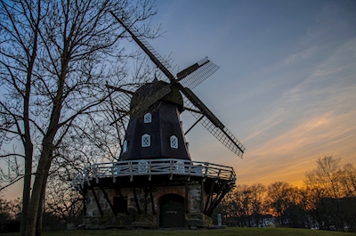Windmill in Slottsparken 