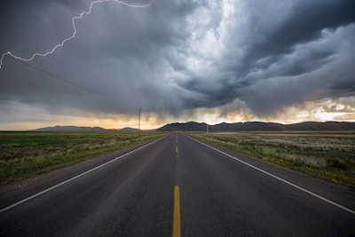 The Lightning on the road