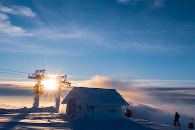 Sole al tramonto - Åre