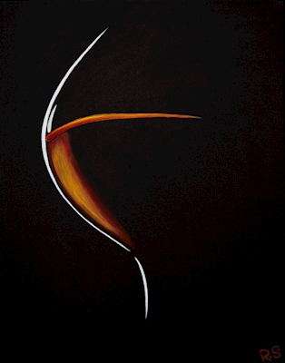 Wine silhouette