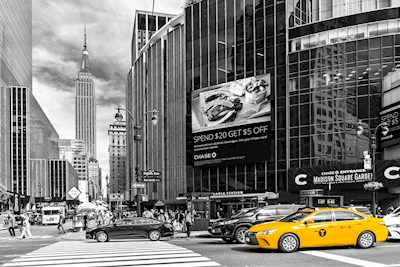 Yellow cab, New York City