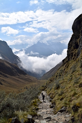 Inkojen polku Machu Picchuun