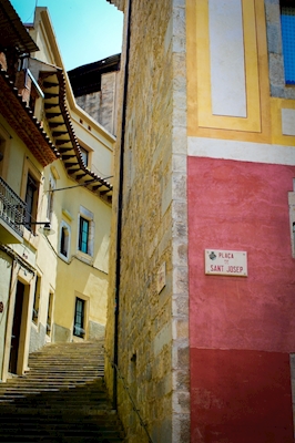 Fassade in Girona