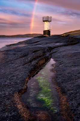 Rainbow at the lighthouse