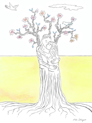 A árvore florida