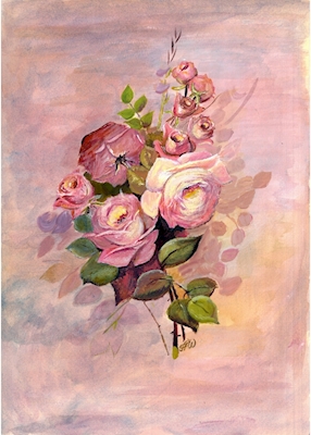The flower bouquet