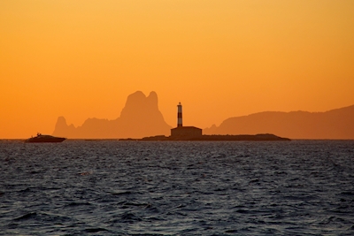 Zonsondergang op Ibiza