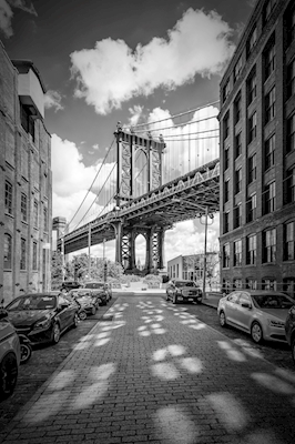 NEW YORK CITY Manhattanský most
