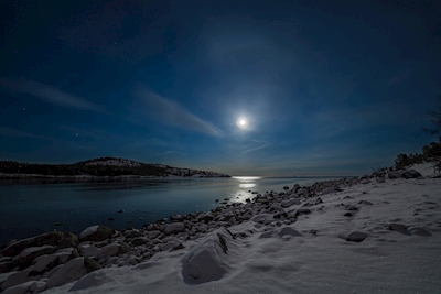 Pełnia księżyca nad Härnön 2