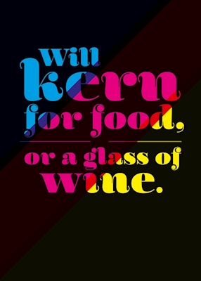 Kern for food