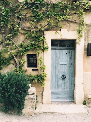 Den blåa dörren i Provence