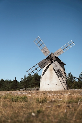 Moulin à vent sur Fårö 