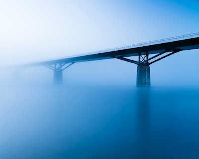 Blue hour bridge