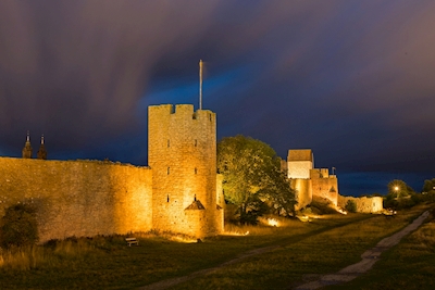 The historical walls of Visby