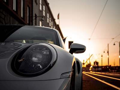 Göteborg Sunset Porsche