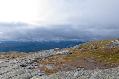 Výhled z Åreskutanu