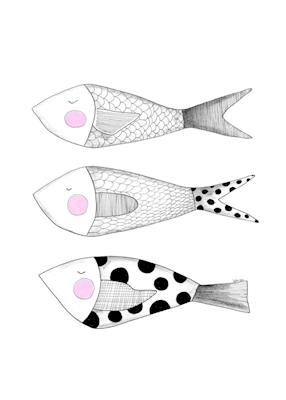 Tre fisk