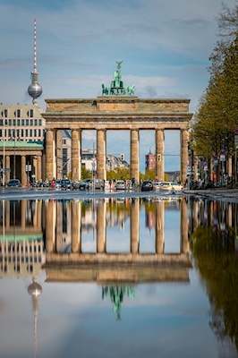 Reflexão do Portão de Brandemburgo