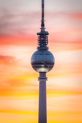 TV Tower at Sunset