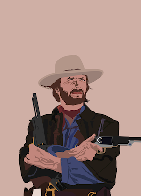 Plakát Clinta Eastwooda