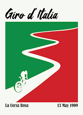 Cartel del Giro de Italia
