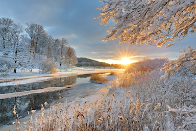 Magia de inverno em Storån