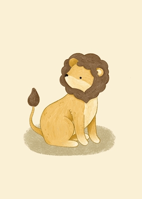 Roztomilý lev