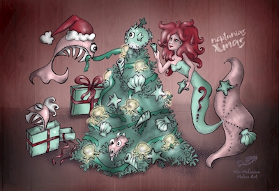Neptunia's Christmas Tree