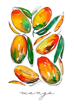 Tropische Frucht Mango