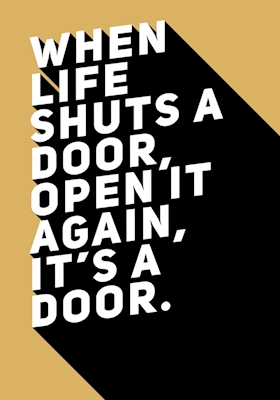 Öffnen Sie die Tür